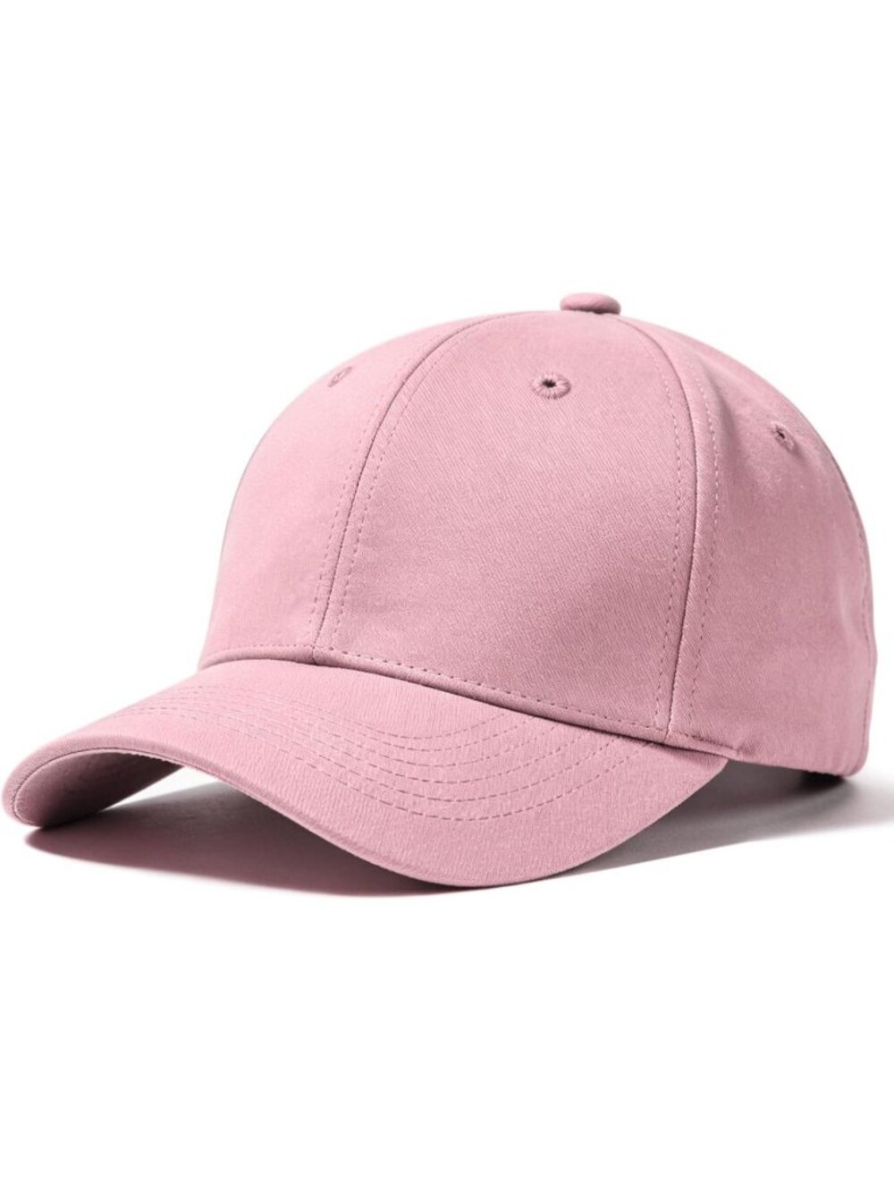 Unisex Pink Adjustable Low Profile Base Ball Cap Vintage Hat for Daily Use
